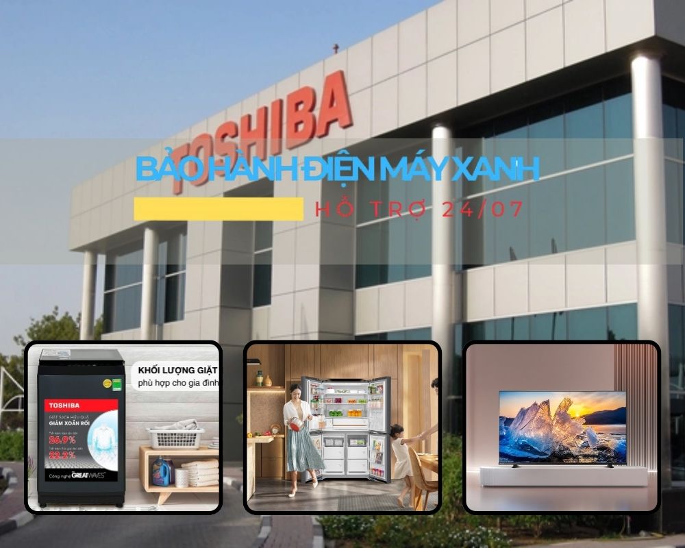 Trung tâm bảo hành Toshiba tại Nghệ An