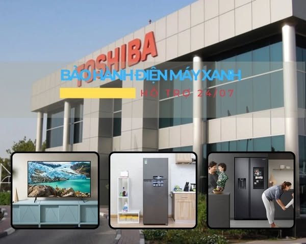 Trung tâm bảo hành Toshiba tại Nghệ An