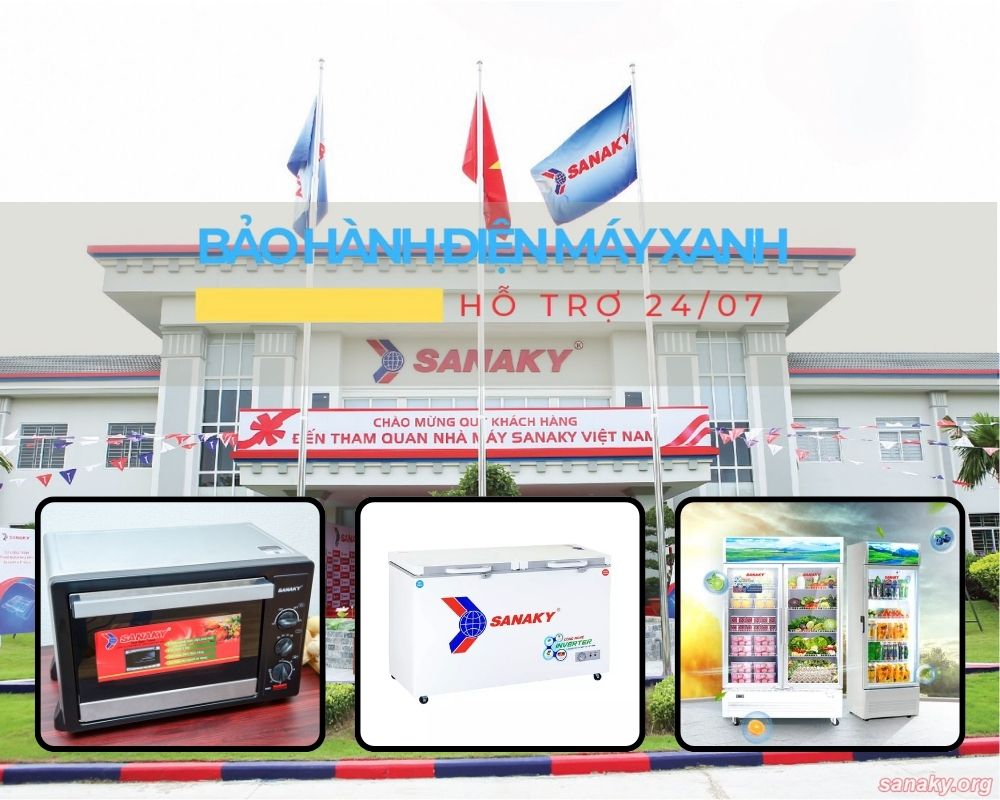 Trung tâm bảo hành Sanaky tại Nghệ An